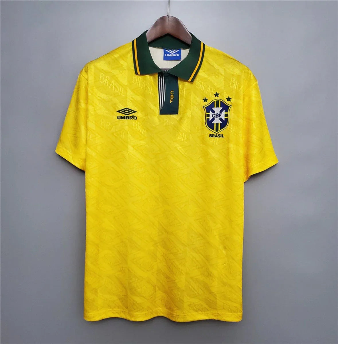 Camiseta Retro Brasil 1991-93 - Fútbol Club Vintage