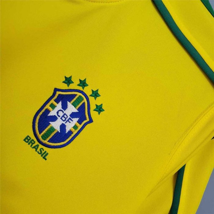 Camiseta Retro Brasil 1998 - Fútbol Club Vintage