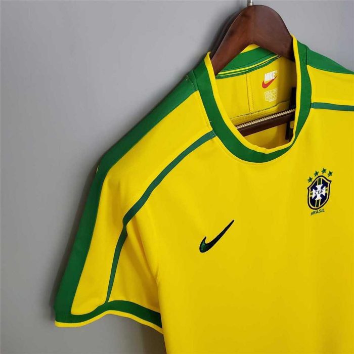Camiseta Retro Brasil 1998 - Fútbol Club Vintage