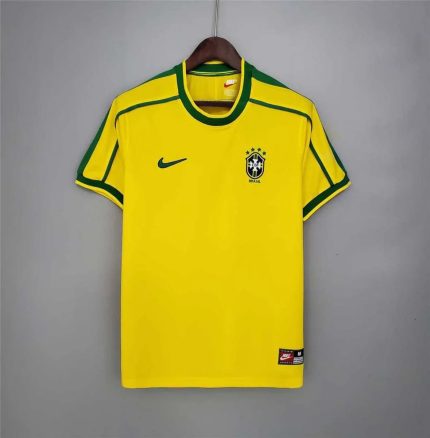 Camiseta Retro Brasil 1998 - Fútbol Club Vintage