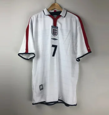 Camiseta Retro Beckham Inglaterra 2004 - Fútbol Club Vintage