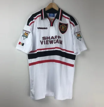 Camiseta Retro Beckham Manchester United FC Visitante 1997-98 - Fútbol Club Vintage