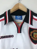 Camiseta Retro Beckham Manchester United FC Visitante 1997-98 - Fútbol Club Vintage