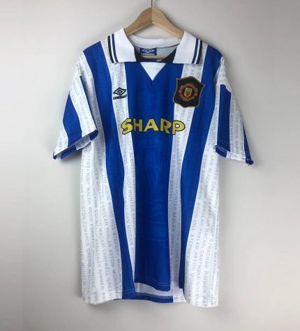 Camiseta Retro Cantona Manchester United FC Visitante 1994-95 - Fútbol Club Vintage