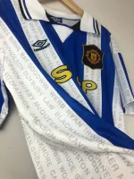 Camiseta Retro Cantona Manchester United FC Visitante 1994-95 - Fútbol Club Vintage