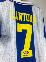 Camiseta Retro Cantona Manchester United FC Visitante 1994-95 - Fútbol Club Vintage