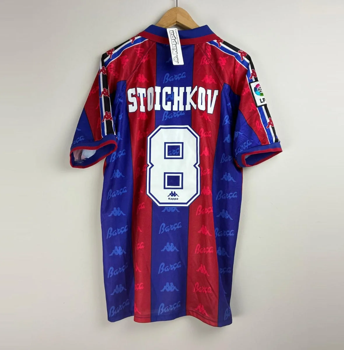 images Camiseta Retro Hristo Stoichkov Barcelona 1996-97 - Imagen 1