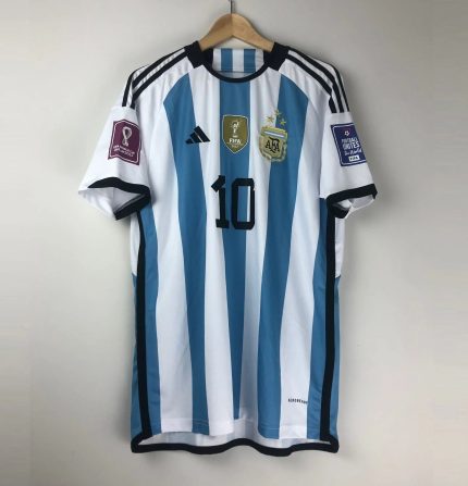 Camiseta Retro Messi Argentina 2022-23 - Fútbol Club Vintage