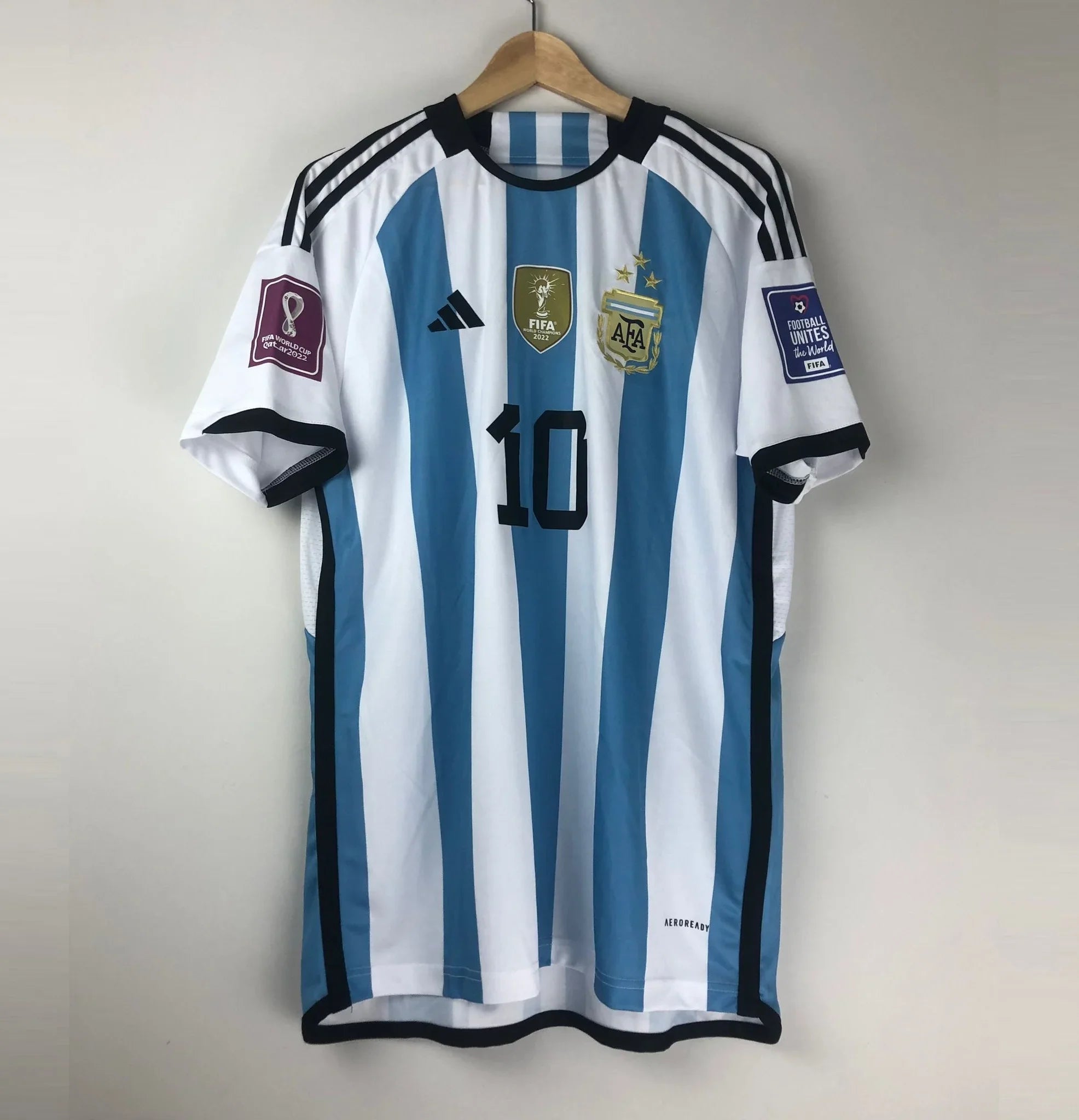 Camiseta Retro Messi Argentina 2022-23 - Fútbol Club Vintage