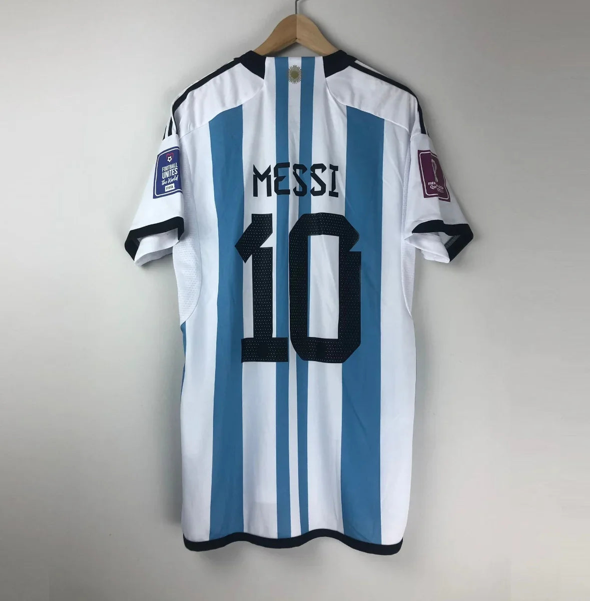 Camiseta Retro Messi Argentina 2022-23 - Fútbol Club Vintage