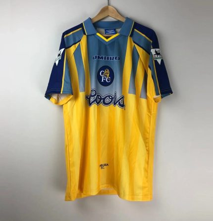Camiseta Retro Vialli Chelsea FC Visitante 1995-97 - Fútbol Club Vintage