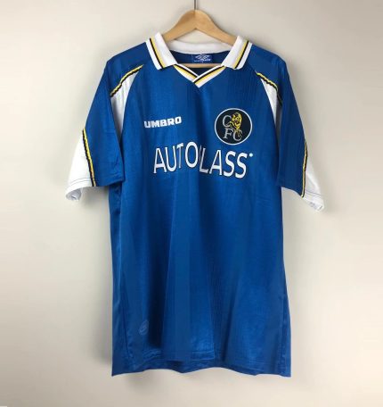 Camiseta Clásica Zola Chelsea FC 1997-99 - Fútbol Club Vintage