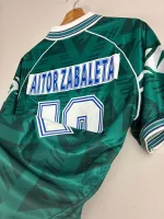 Camiseta Retro Real Sociedad Visitante 1995-96 Aitor Zabaleta - Imagen 8