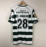 Camiseta Retro Cristiano Ronaldo Sporting CP 2002-03 - Fútbol Club Vintage