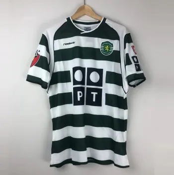 Camiseta Retro Cristiano Ronaldo Sporting CP 2002-03 - Fútbol Club Vintage