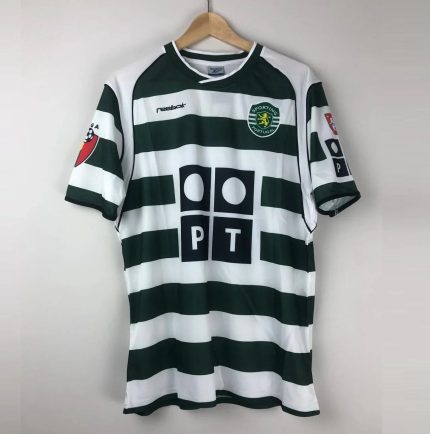 Camiseta Retro Cristiano Ronaldo Sporting CP 2002-03 - Fútbol Club Vintage