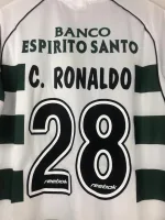 Camiseta Retro Cristiano Ronaldo Sporting CP 2002-03 - Fútbol Club Vintage