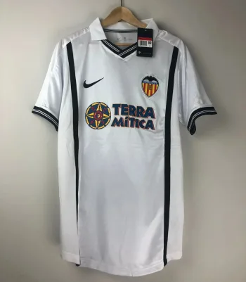 Camiseta Retro Aimar Valencia CF 2001-02 - Fútbol Club Vintage