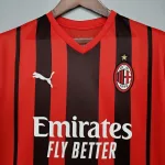 Camiseta Retro AC Milán 2021-22 - Fútbol Club Vintage