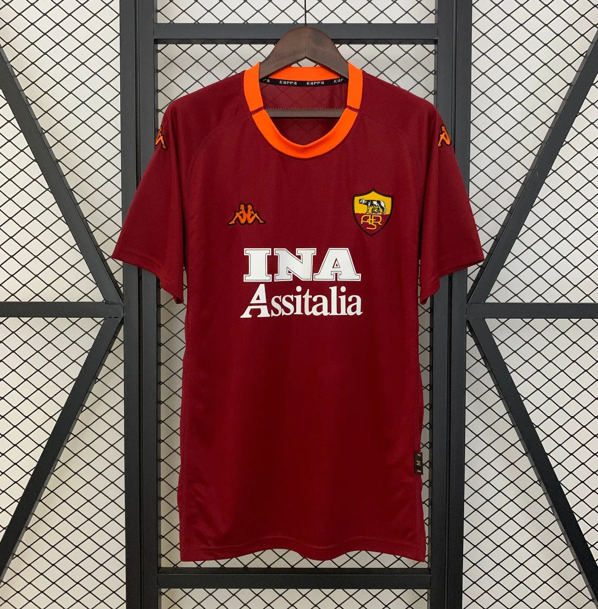images Camiseta Retro AS Roma 2000-01 - Imagen 1
