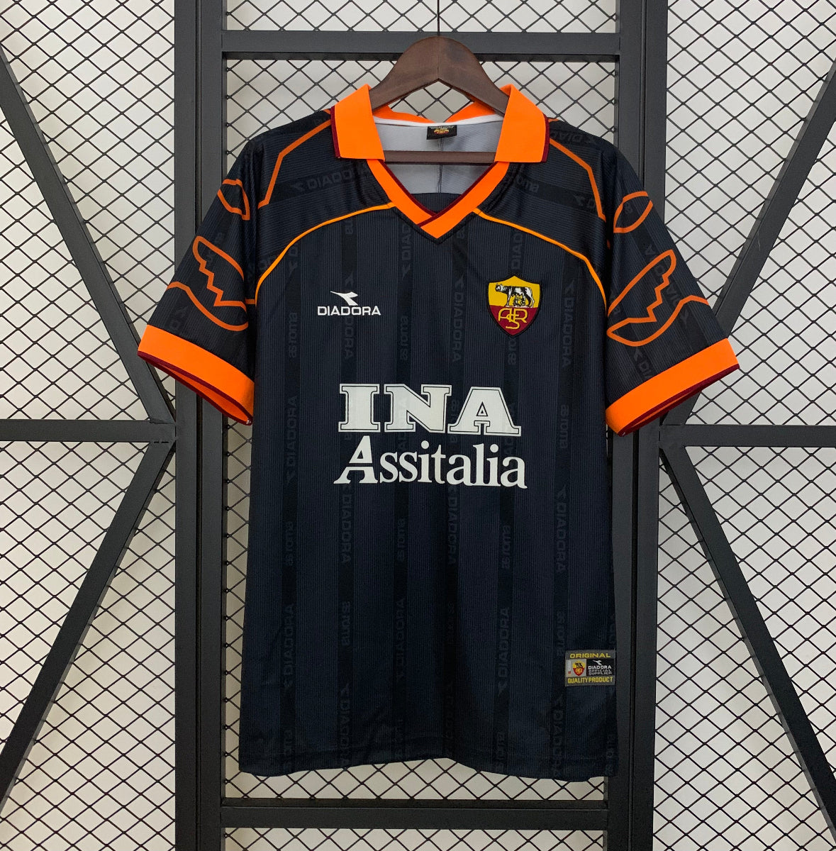 Camiseta Retro AS Roma Visitante (3º) 1999