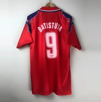 Camiseta Retro Batistuta ACF Fiorentina Visitante 1995-96 - Fútbol Club Vintage