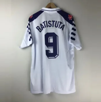 Camiseta Retro Batistuta ACF Fiorentina Visitante 1998-99 - Fútbol Club Vintage