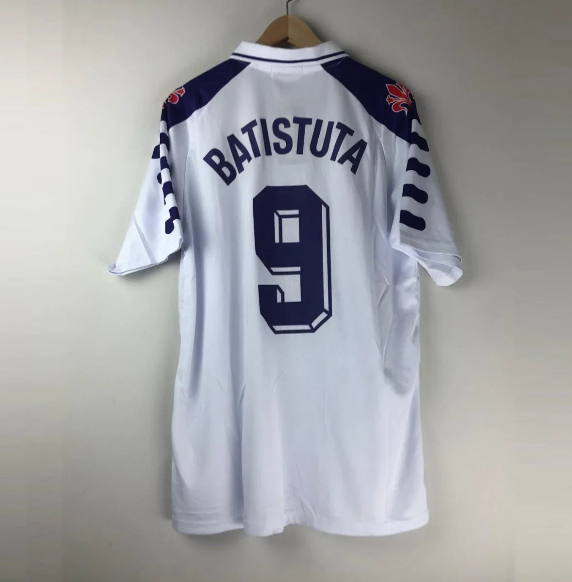 Camiseta Retro Batistuta ACF Fiorentina Visitante 1998-99 - Fútbol Club Vintage