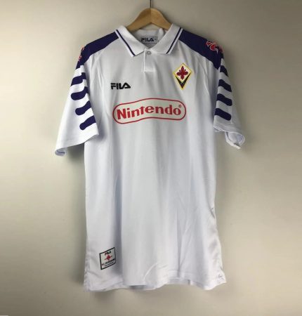 Camiseta Retro Batistuta ACF Fiorentina Visitante 1998-99 - Fútbol Club Vintage