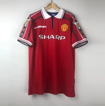 Camiseta Retro Beckham Manchester United FC 1998-99 - Fútbol Club Vintage