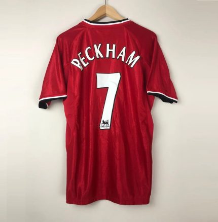 Camiseta Retro Beckham Manchester United FC 2000-01 - Fútbol Club Vintage