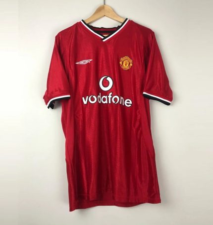 Camiseta Retro Beckham Manchester United FC 2000-01 - Fútbol Club Vintage