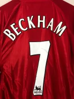 Camiseta Retro Beckham Manchester United FC 2000-01 - Fútbol Club Vintage