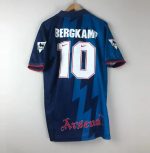 Camiseta Bergkamp Arsenal FC Visitante 1995-96 Retro - Fútbol Club Vintage