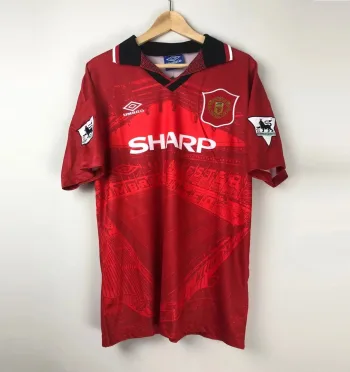Camiseta Retro Cantona Manchester United FC 1994-96 - Fútbol Club Vintage