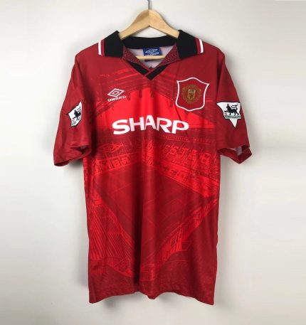 Camiseta Retro Cantona Manchester United FC 1994-96 - Fútbol Club Vintage