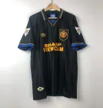Camiseta Retro Cantona Manchester United FC Visitante 1993-95 - Fútbol Club Vintage