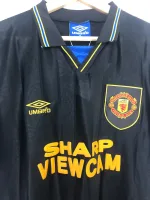 Camiseta Retro Cantona Manchester United FC Visitante 1993-95 - Fútbol Club Vintage