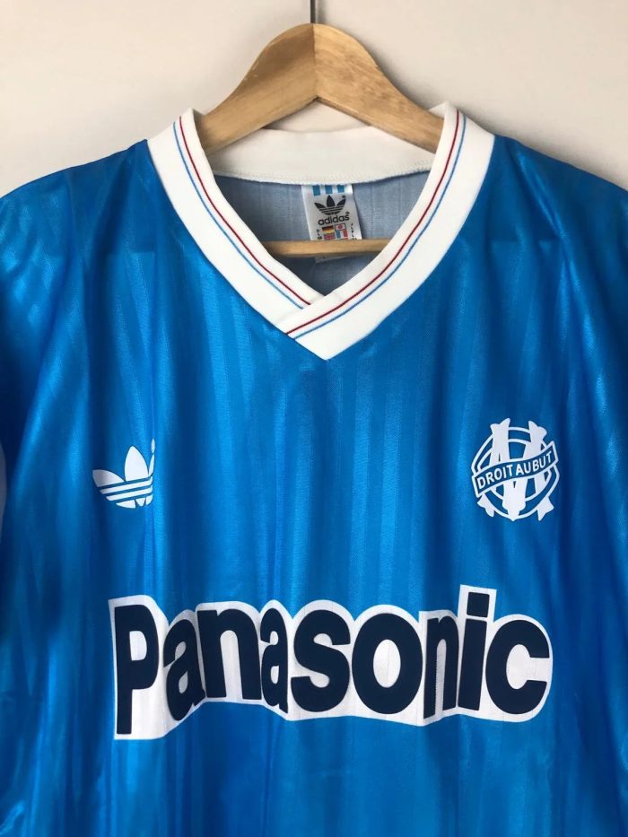 Camiseta Retro Cantona Olympique de Marsella Visitante 1990-91 - Fútbol Club Vintage