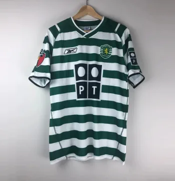 Camiseta Retro Cristiano Ronaldo Sporting CP 2002-03 - Fútbol Club Vintage