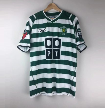 Camiseta Retro Cristiano Ronaldo Sporting CP 2002-03 - Fútbol Club Vintage