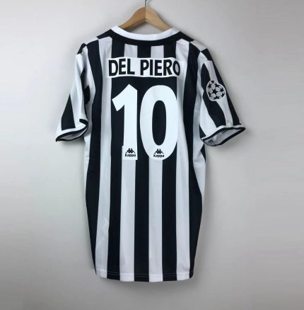 Camiseta Retro Del Piero Juventus de Turín Champions 1996-97 - Fútbol Club Vintage