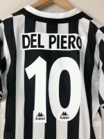 Camiseta Retro Del Piero Juventus de Turín Champions 1996-97 - Fútbol Club Vintage