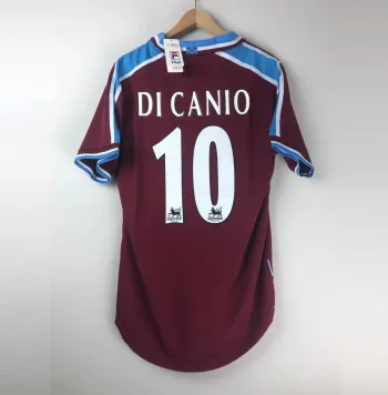 Camiseta Retro Di Canio West Ham United FC 1999-01 - Fútbol Club Vintage
