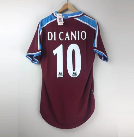 Camiseta Retro Di Canio West Ham United FC 1999-01 - Fútbol Club Vintage