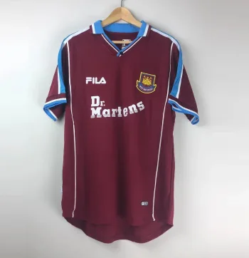 Camiseta Retro Di Canio West Ham United FC 1999-01 - Fútbol Club Vintage