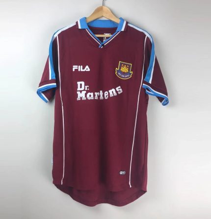 Camiseta Retro Di Canio West Ham United FC 1999-01 - Fútbol Club Vintage