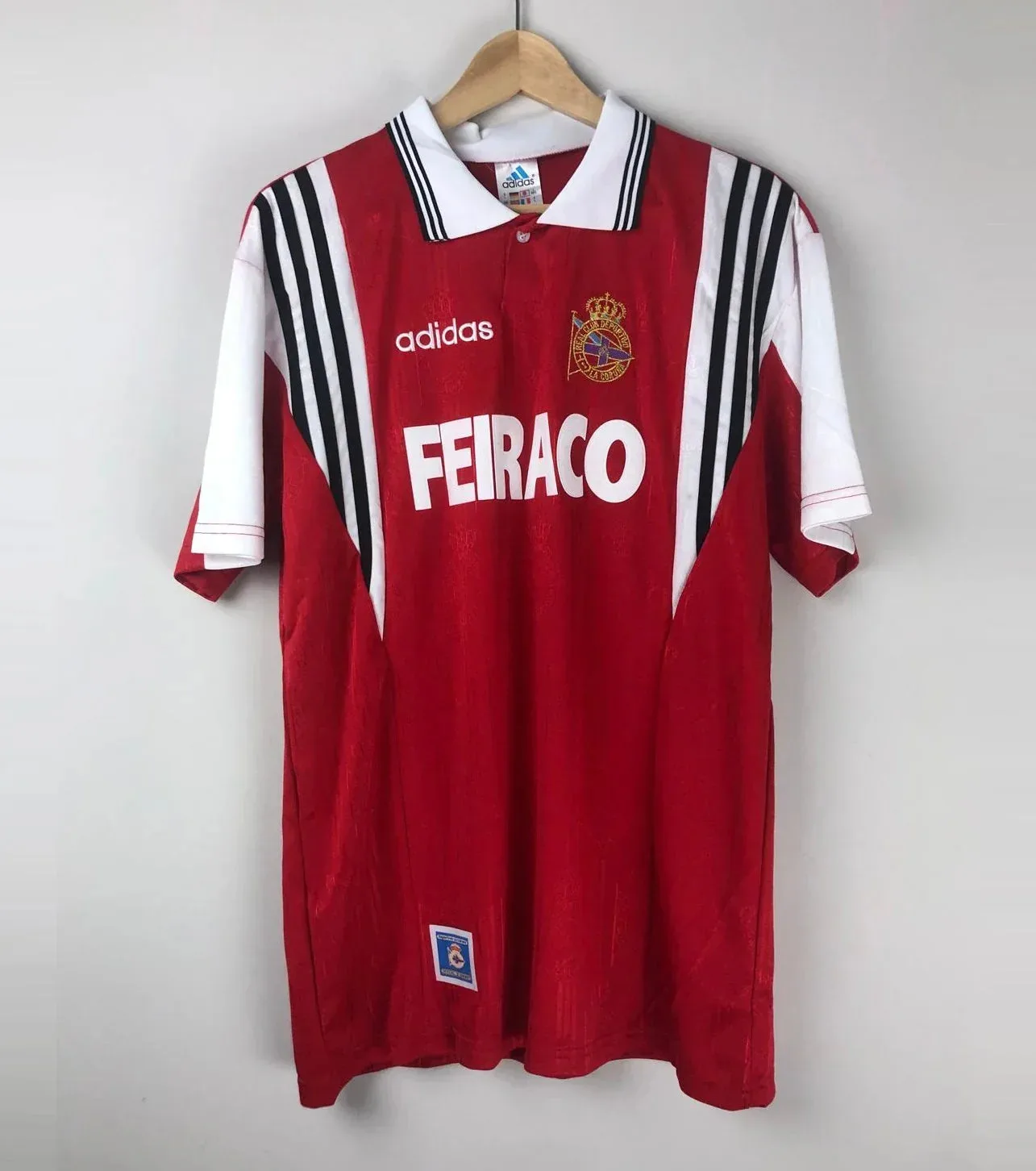 Camiseta Retro Djalminha Deportivo de La Coruña Visitante 1997-98 - Fútbol Club Vintage