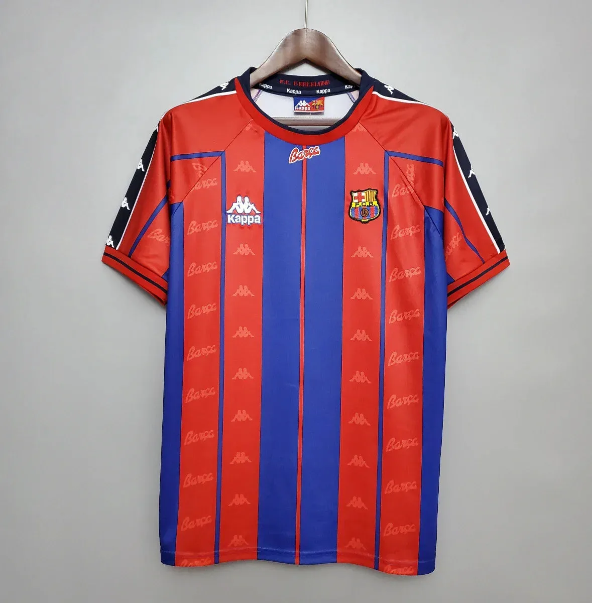 images Camiseta Retro FC Barcelona 1997-98 - Fútbol Club Vintage