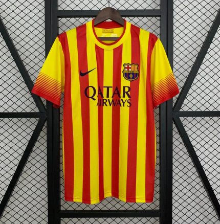 Camiseta Retro FC Barcelona Visitante 2013-14 - Fútbol Club Vintage